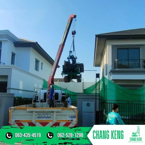 เข็มเจาะสปันไมโครไพล์พุทธมณฑล